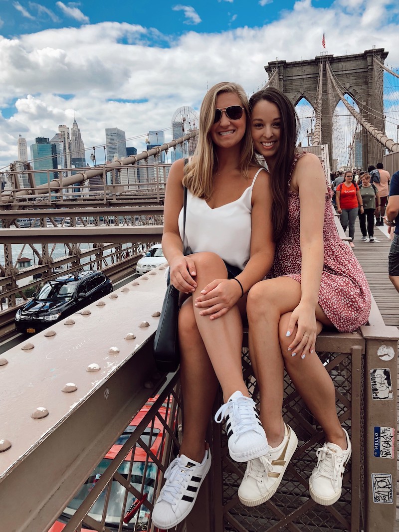 Girls on the Brooklyn Bridge UTNY
